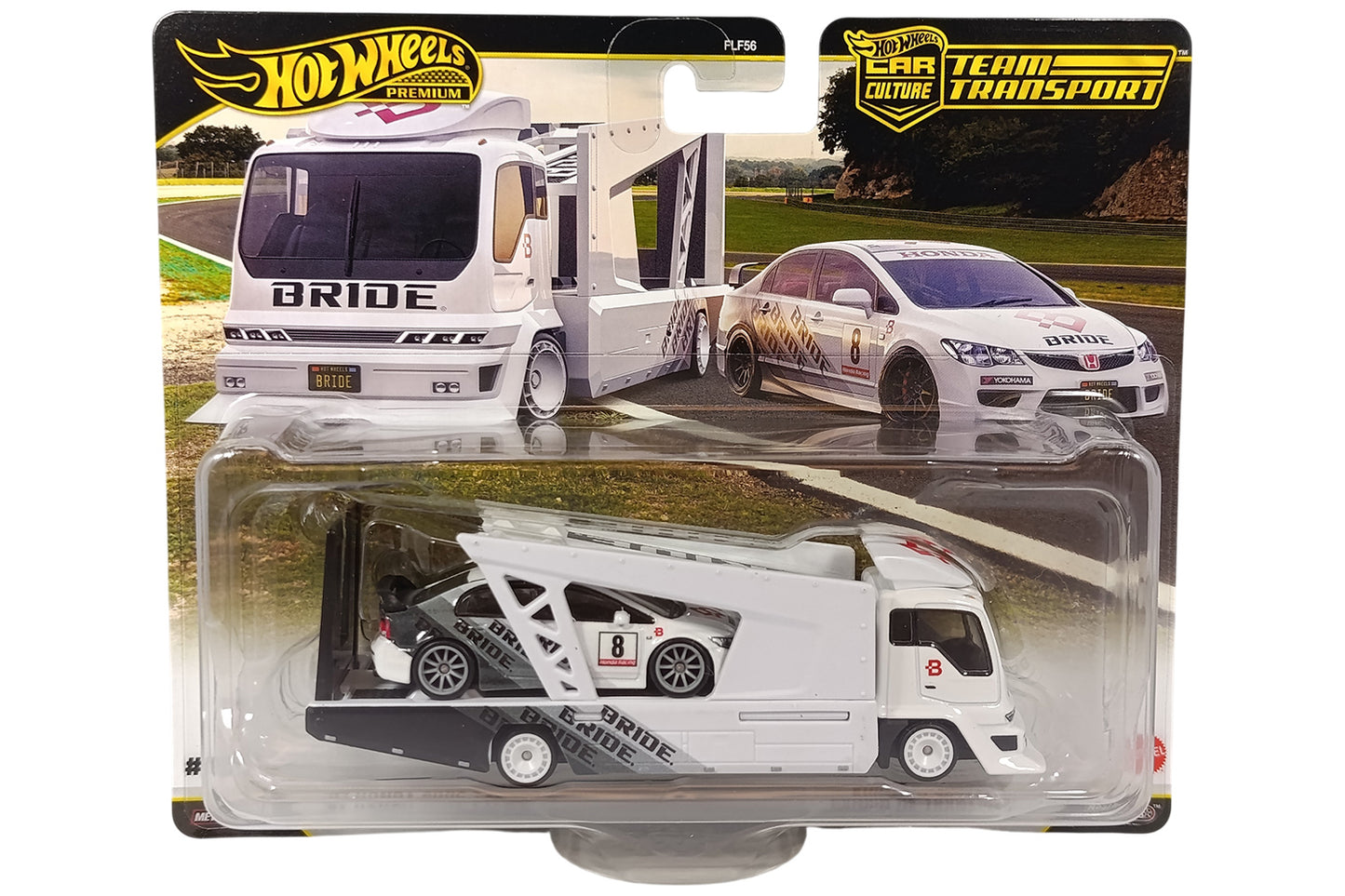 HWJHX94 HotWheels 07 Honda Civic Type R & Kousoku Hauler