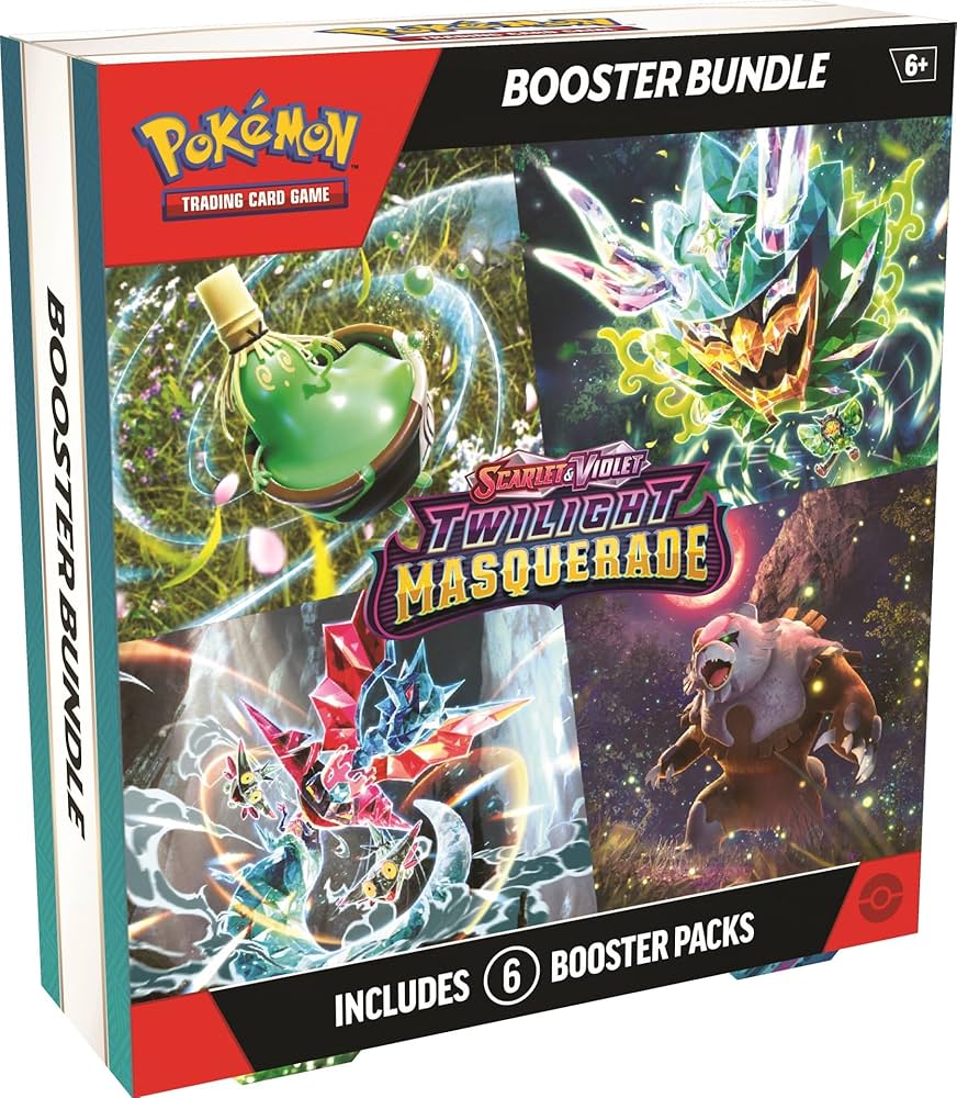 189-85398 Pokemon Scarlet & Violet #6 Twilight Masquereade Booster Bundle