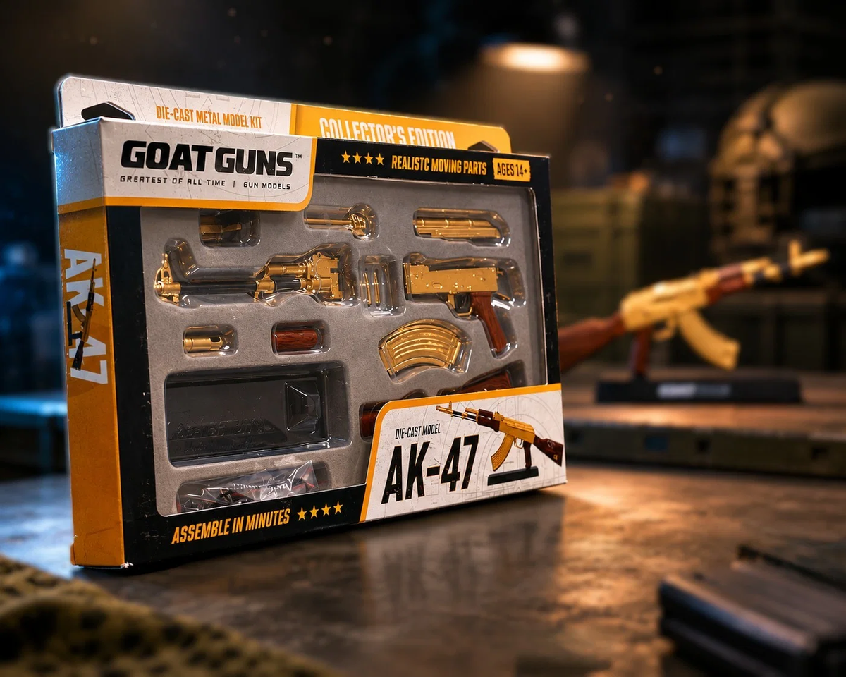 GoatGuns AK47 Model - Gold