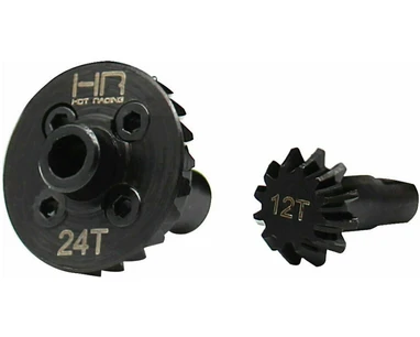 HRTRXM9224 Steel Helical Diff Ring/Pinion Stock 12/24 TRX4M