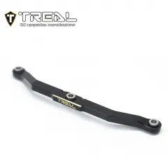 X003QSAC4X TREAL Brass Front Steering Link, CNC Machined Upgrades for 1/18 TRX4M Defender Bronco