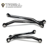 X003Q5LLN7 TREAL Aluminum 7075 High Clearance Links Set (4pcs) Chassis Lower Links for TRX4M 1/18 RC Crawler-Black
