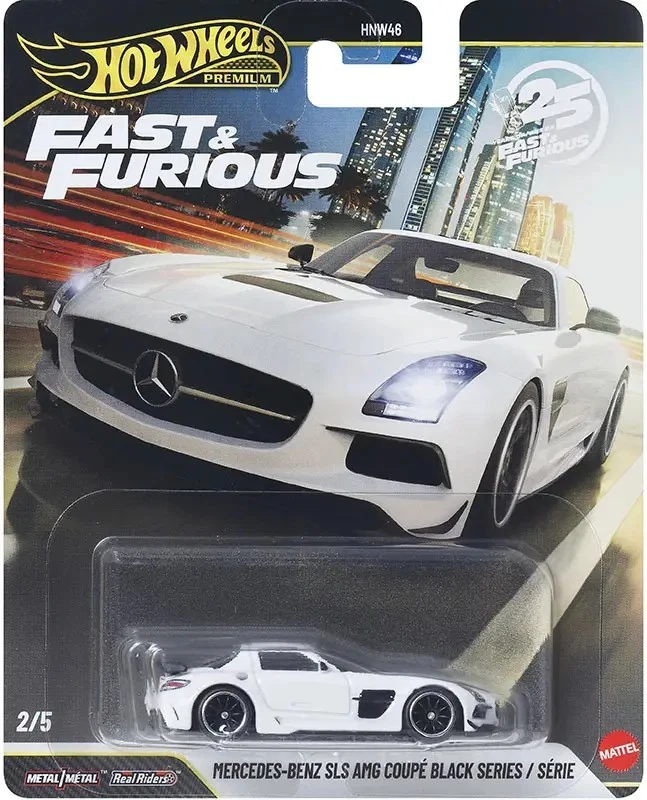 HWJHW65 HotWheels Premium Fast & Furious Mercedes-Benz AMG Coupe Black Series
