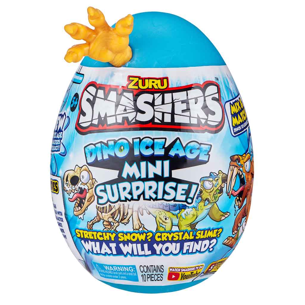 ZU7456 Smashers Dino Ice Age Surprise Mini Egg
