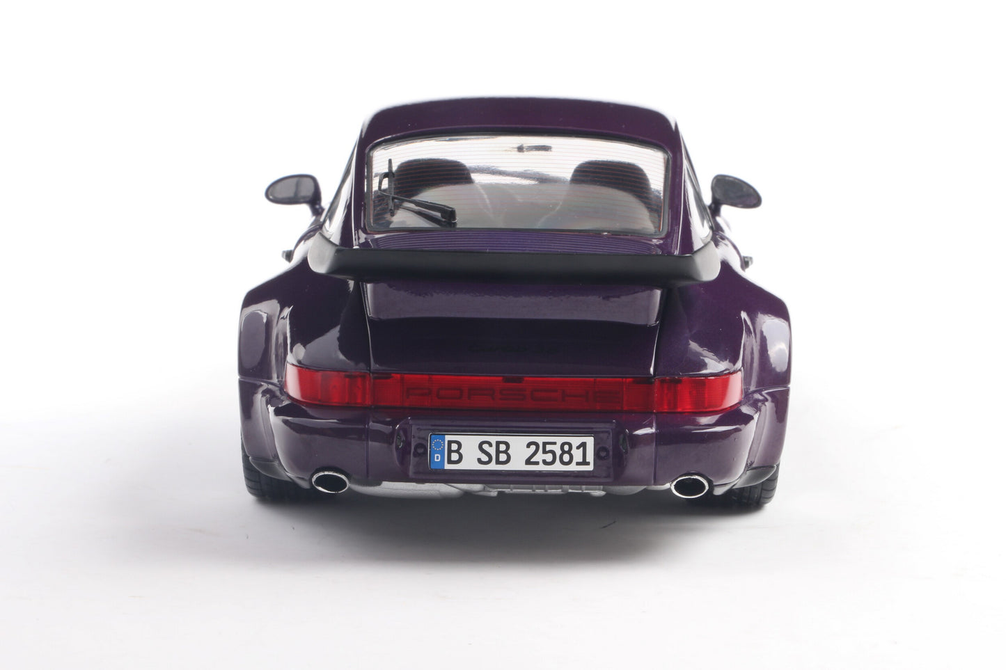 Solido S1803412 1:18 1990 Porsche 911 (964) Turbo – Violet Blue Metallic