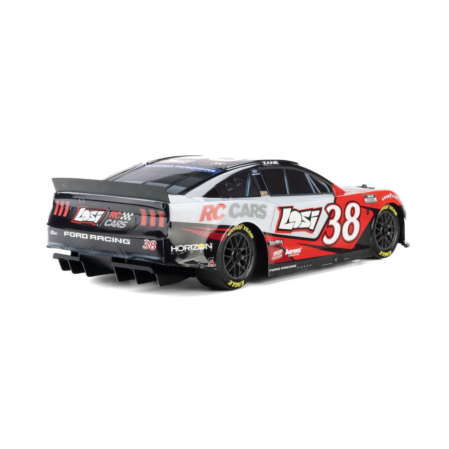 LOS1122638 1/12 Losi NASCAR 2026 Zane Smith No. 38 Ford Mustang (Battery & Charger Included)