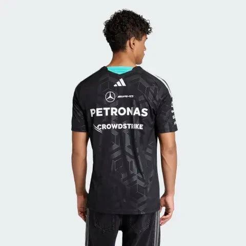 KF0161 Mercedes - AMG Petronas Formula One 2026 Men's Team Jersey T-Shirt-Black