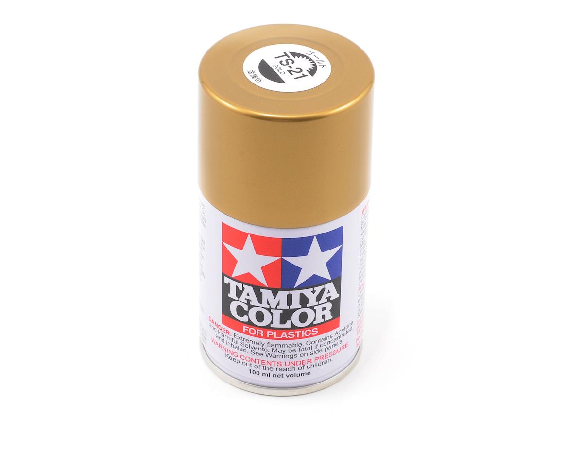 TAM85021 TS-21 Gold Lacquer Spray Paint (100ml)
