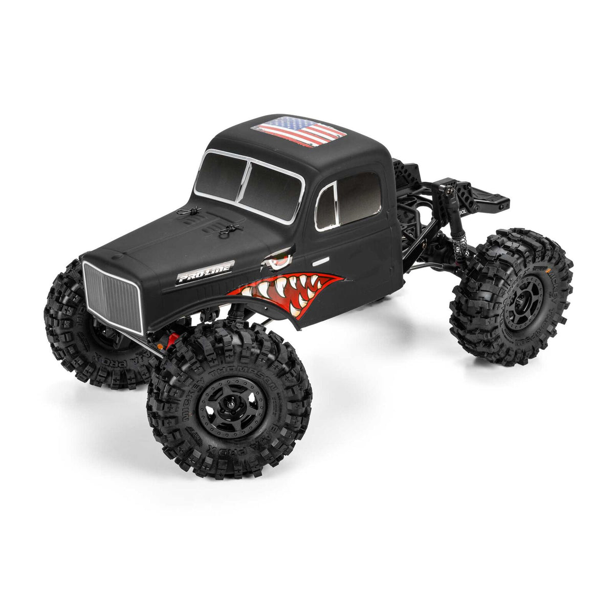 PRO360623 Pro-Line Racing 1/10 Limited Edition Pre-Cut/Pre-Painted Comp Wagon Cab-Only Body, Matte Black