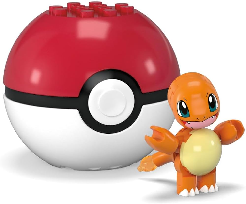 GFC85 Mega Construx Pokeball Charmander