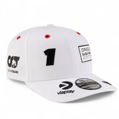 60669450 Red Bull Racing F1 New Era 9Seventy Special Edition Max Verstappen Japan GP Team Hat - White