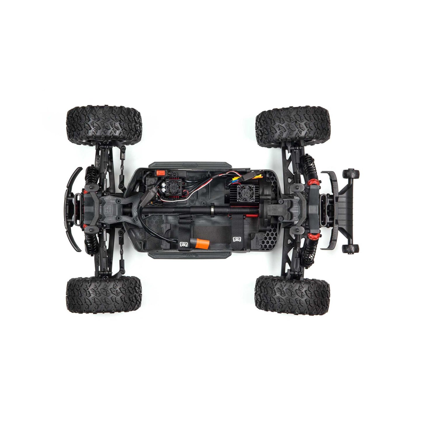 ARA4312V3 1/10 BIG ROCK 4X4 V3 3S BLX Brushless Monster Truck RTR, Black