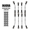 4M-08-57 INJORA Stainless Steel High Clearance Links Set for 1/18 TRX4M Defender Bronco