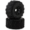 UPG-10035 UpGrade RC BELTED Dirt Claw 2.9" Pre-Mounted Tires for Traxxas® MAXX® (2) (Regular & Wide Offset Hexes Included)