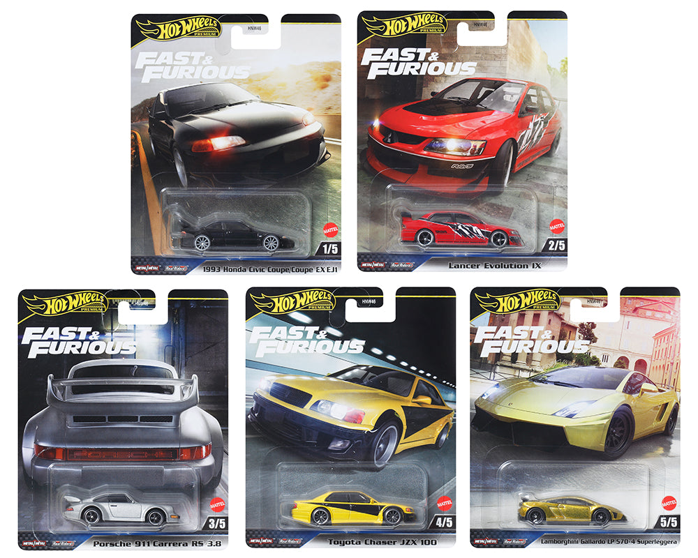 HWHNW46-956M 1:64 Fast & Furious Premium 2025 M Assortment