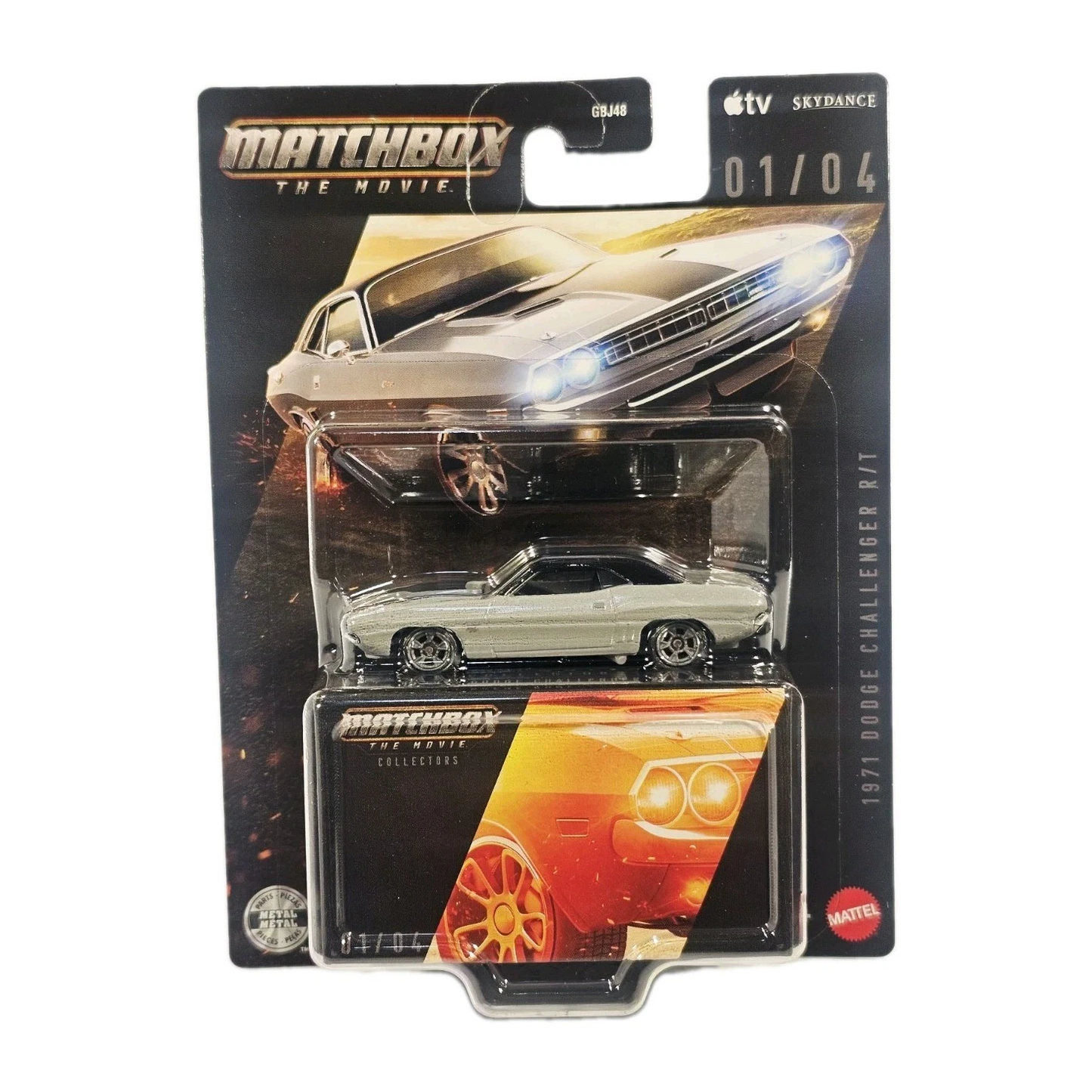 GBJ48JKH42 Matchbox The Movie 1971 Dodge Challenger R/T