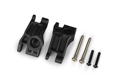 9150 Carriers, stub axle, rear, extreme heavy duty, black (left & right)