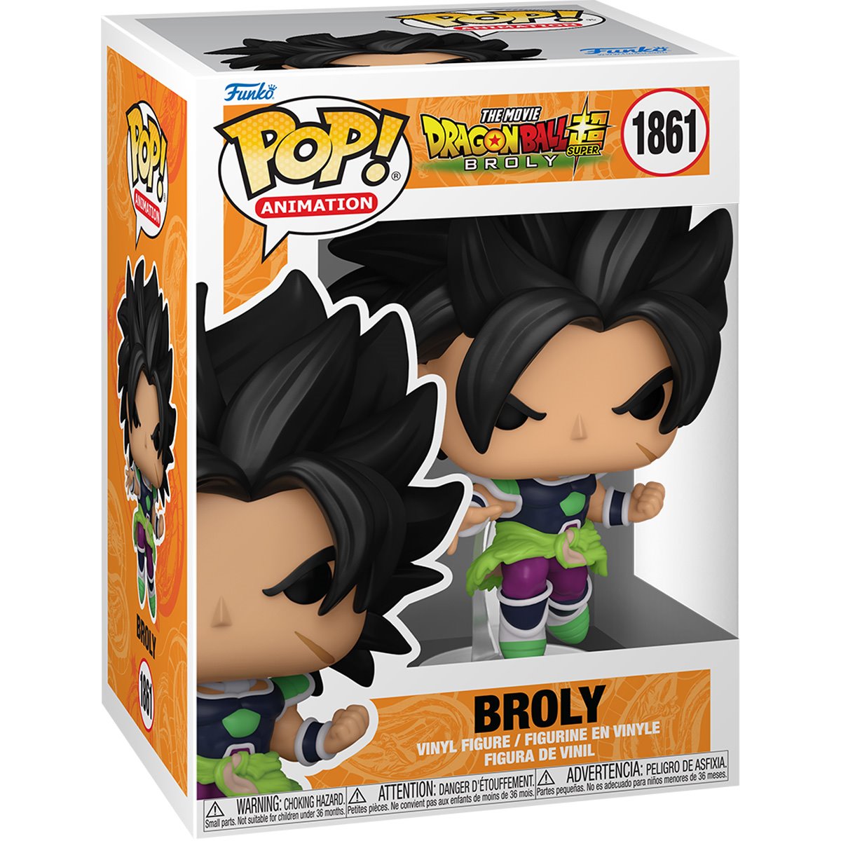 FU80359 Dragon Ball Super: Broly Broly Funko Pop! #1861