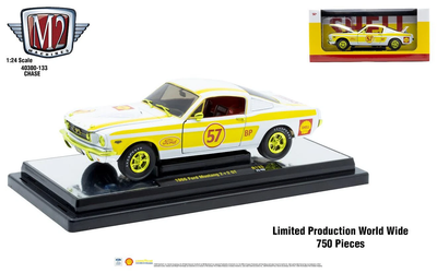M2 Machines 40300-133 1:24th Scale 1966 FORD MUSTANG 2+2 GT CHASE!