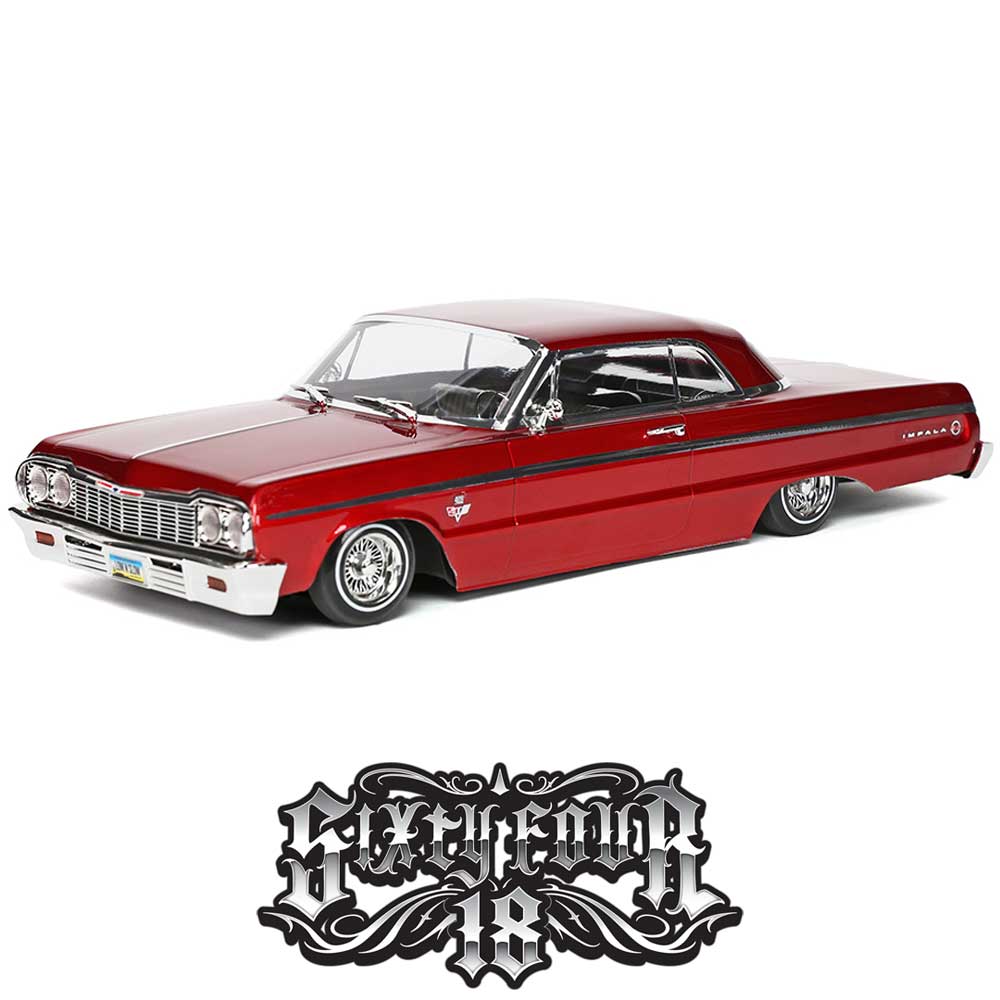 RER44937 Redcat 1/18 Scale 1964 Chevrolet Impala Lowrider / Hopper - RED