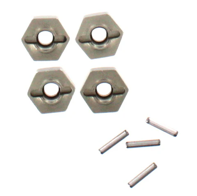 180016 Wheel Hex Mount W/pins