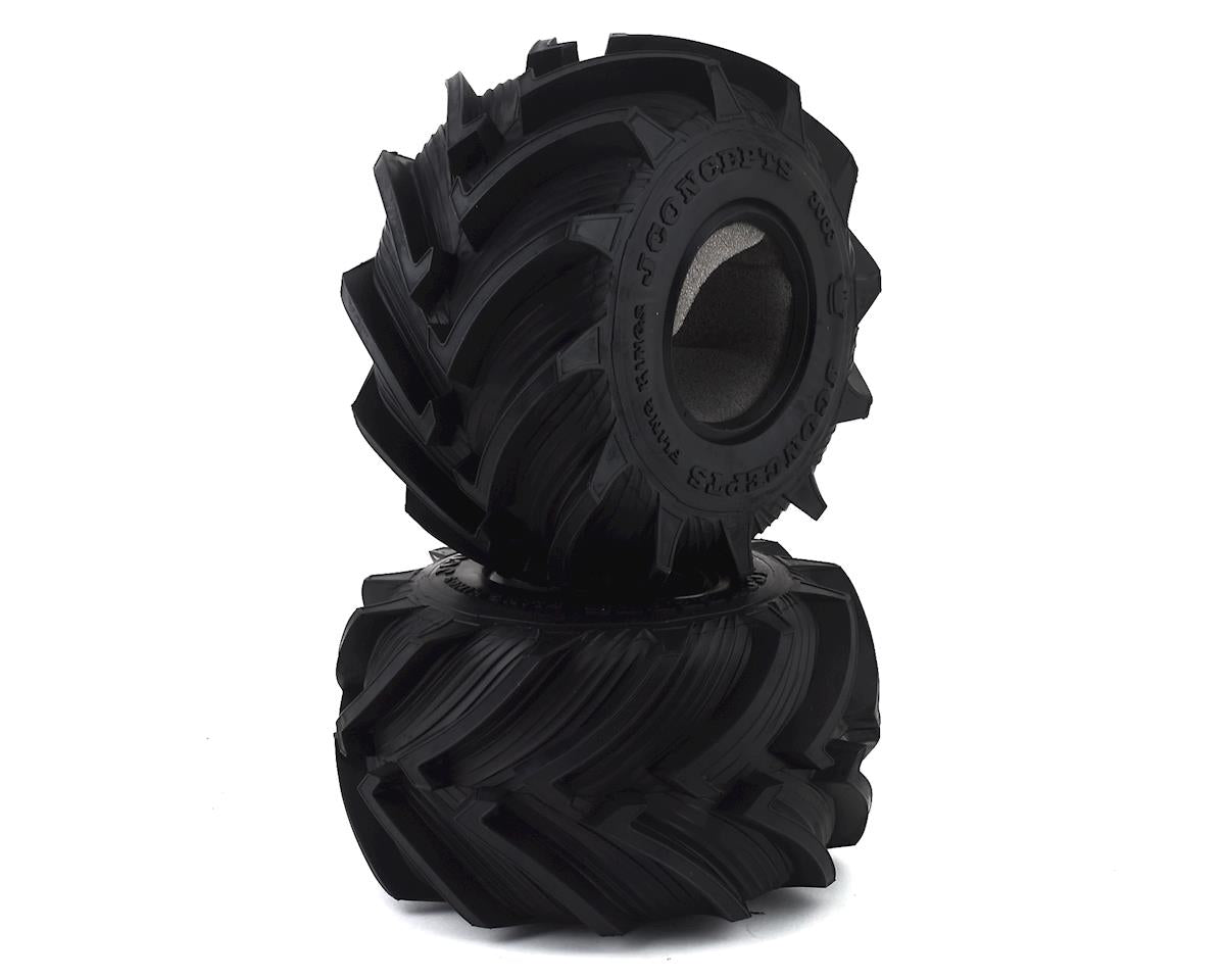 JCO3083-01 Fling Kings Jr 2.2" Monster Truck Tire (2) (Blue)