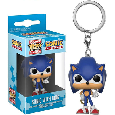 FU20289 Sonic With Ring Keychain