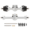 MEUS Racing +3mm Isokinetic SCX30 Axles with 3-Section CVD (Silver)