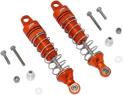 GPMLM060R-OR-S Rear Shocks Orange Losi Mini B/T
