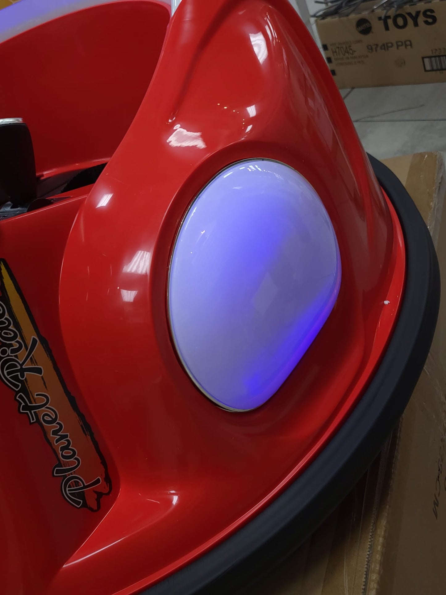 12V Bumper Cars Ride On  RED