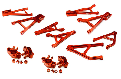 INTC28686RED Billet Machined Suspension Conversion Kit 1/10