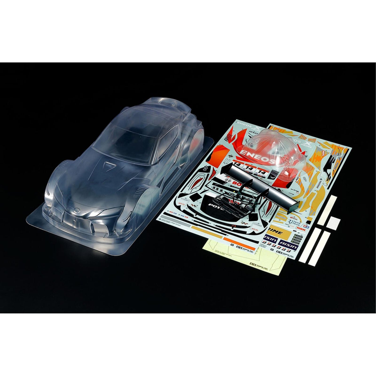 TAM47529 Tamiya 1/10 ENEOS X PRIME GR Supra Lightweight Clear Body