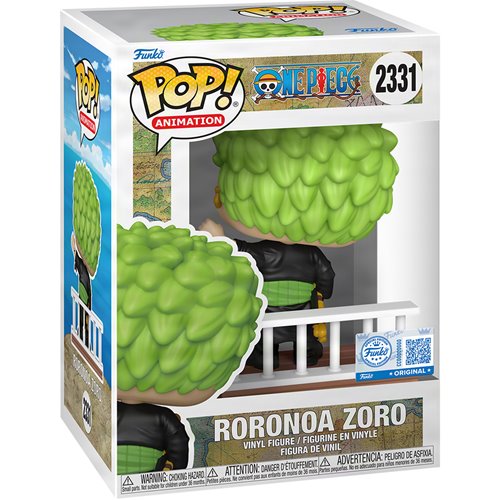 FU91688 One Piece Straw Hat Pirates Roronoa Zoro Entertainment Earth Exclusive Funko Pop! #2331