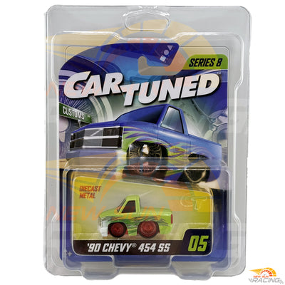 CarTuned 1:64 596905 CarTuned Series 8 -1990 Chevy 454 SS Pick-Up (Green) - CHASE