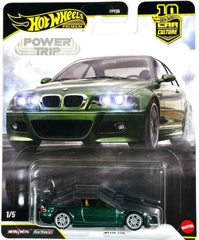 HWJFK30 Hot Wheels Car Culture Power Trip BMW M3 from FPY86-961R Case