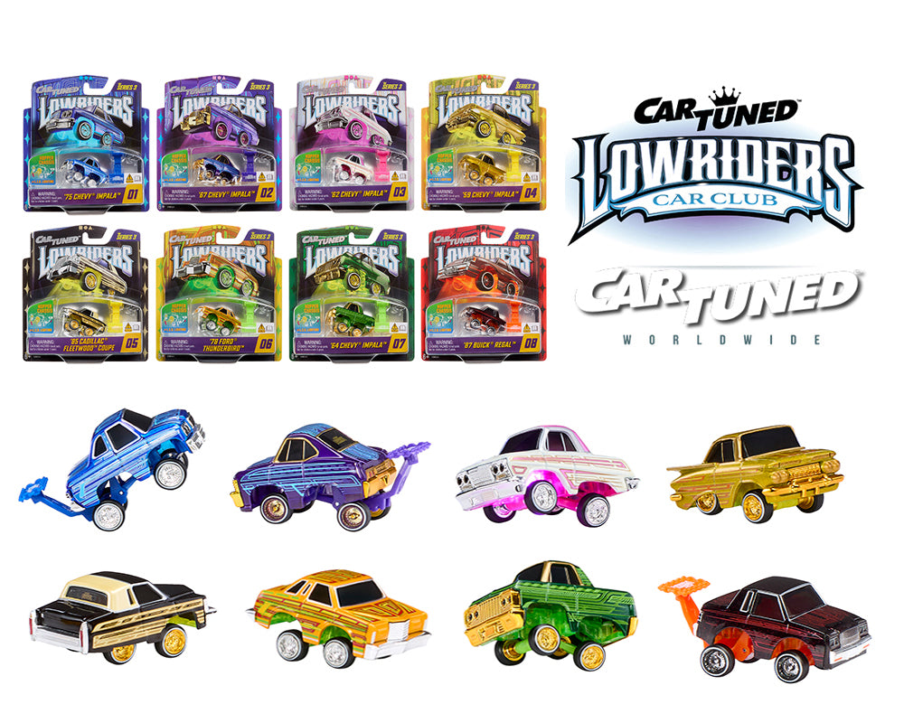 CarTuned 597346-XX2 1:64 Lowriders SHOW GLOW Series 3
