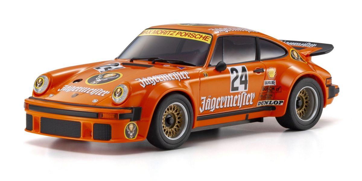 KYO32368EM MINI-Z RWD MR-04 readyset Porsche 934 RSR Turbo 1976 Jagermeister #24