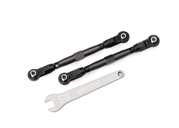 8948-GRAY Toe links, front (TUBES gray-anodized)
