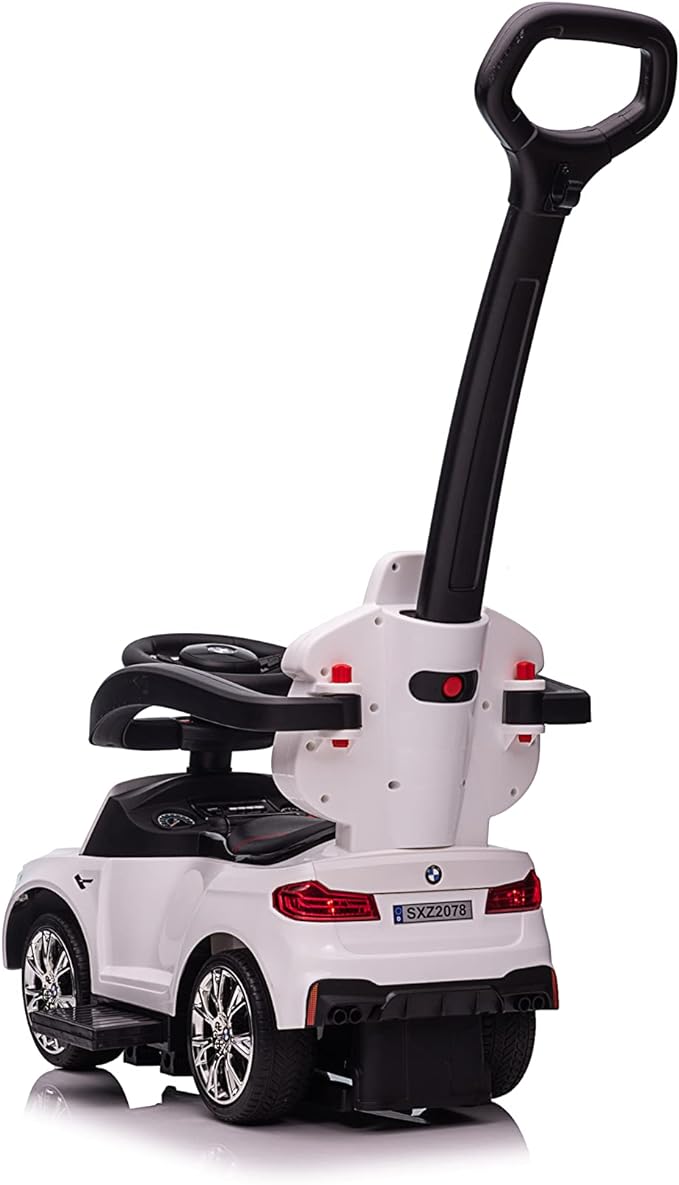 BMW White Push Car