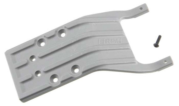 RPM81256 Gray Front Skid Plate Slash 2wd