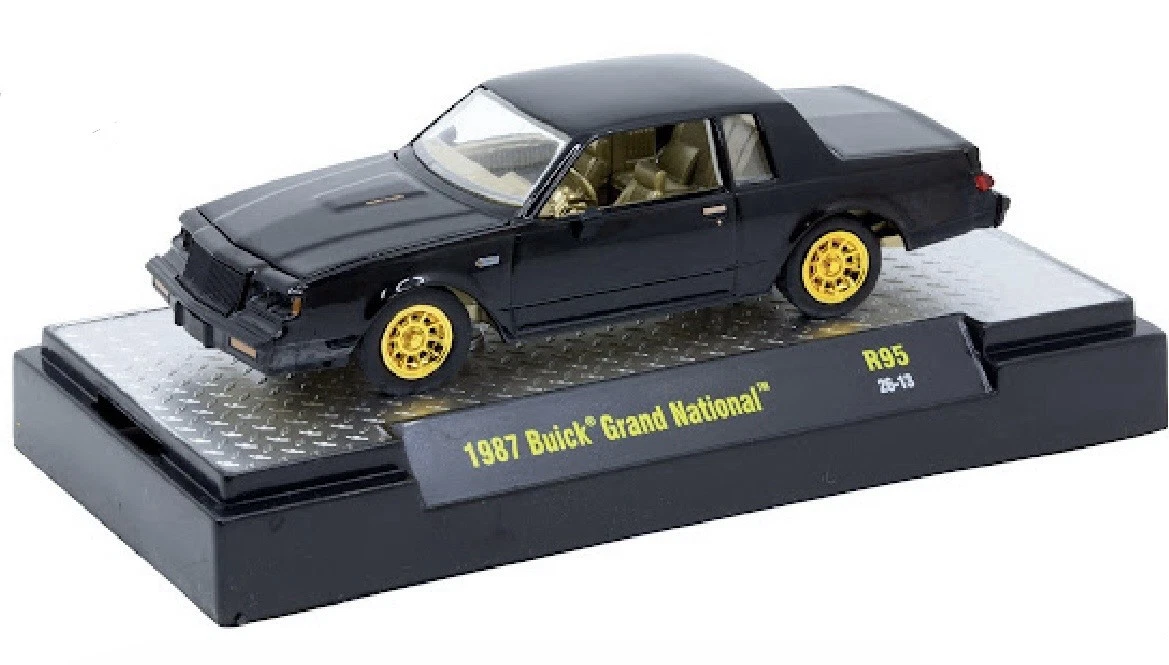 M2Machine 32600-95 CHASE 1987 BUICK GRAND NATIONAL - DETROIT MUSCLE