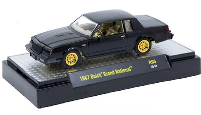 M2Machine 32600-95 CHASE 1987 BUICK GRAND NATIONAL - DETROIT MUSCLE