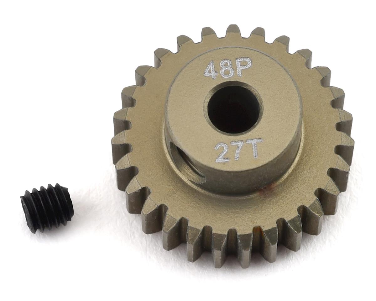 PTK8614 48P Lightweight Hard Anodized Aluminum Pinion Gear (3.17mm Bore) (27T)