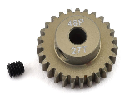PTK8614 48P Lightweight Hard Anodized Aluminum Pinion Gear (3.17mm Bore) (27T)