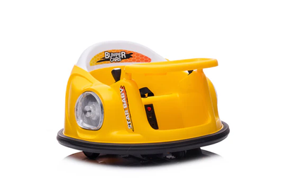 12V Bumper Cars Ride On  YELLOW