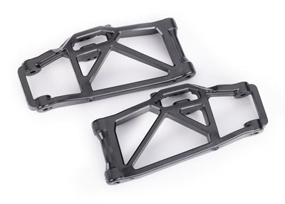 10230 Suspension arms, lower, black (left and right, front or rear) (2)