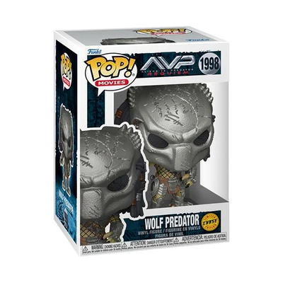 FU90242 CHASE! Aliens vs. Predator Requiem Wolf Predator Funko Pop! #1998