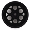 PRO278203 Showtime Front 2.2" 12mm Sprint Car Wheels (2) Black