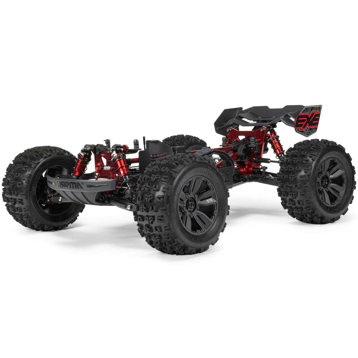 ARA8708V6T1 1/8 KRATON 6S EXB 4X4 RTR Brushless Speed Truck, BLACK