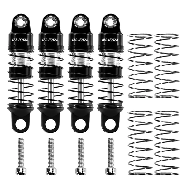 SCX30-07BS INJORA 22.5mm Aluminum Oil Shocks for 1/30 Axial SCX30